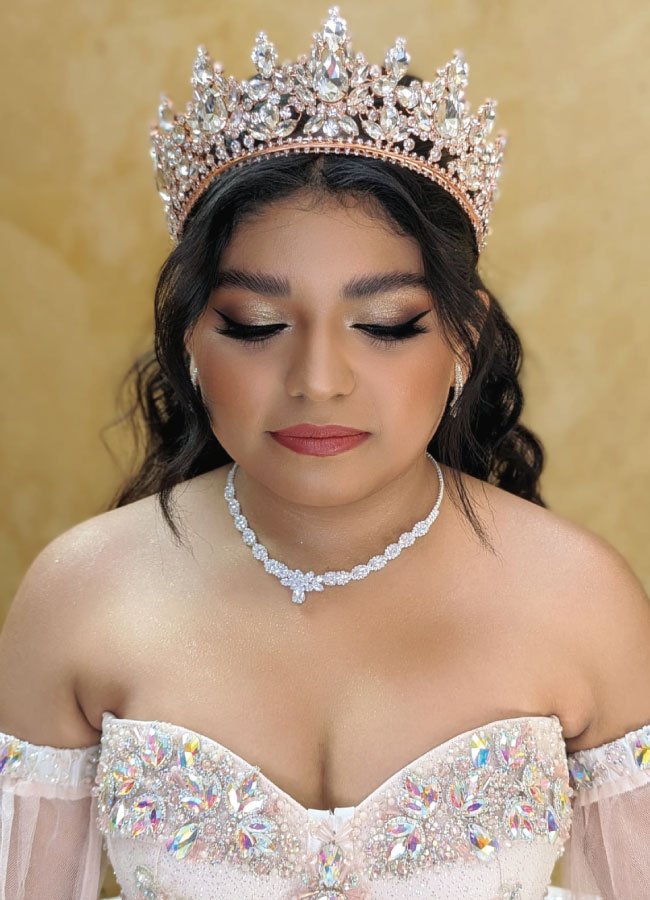 maquillaje xv años viri perdomo
