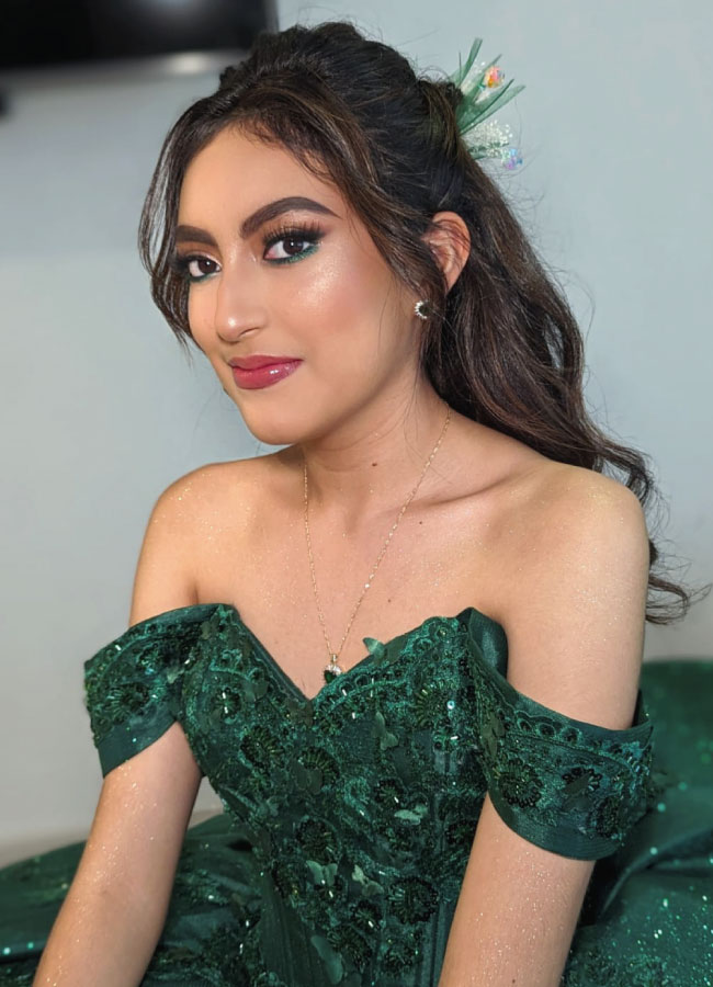 maquillaje xv años viri perdomo