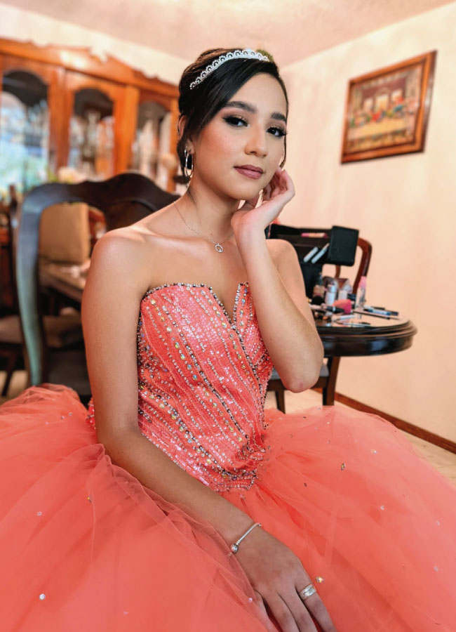 maquillaje xv años viri perdomo