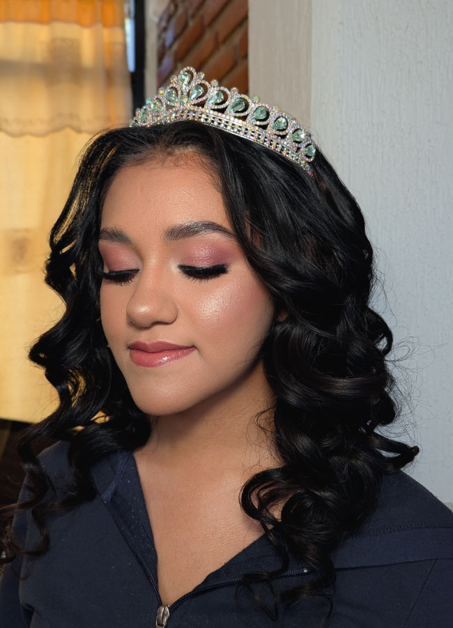 maquillaje xv años viri perdomo