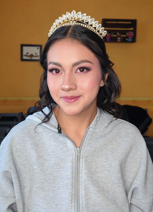 maquillaje xv años viri perdomo